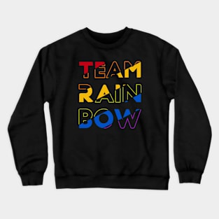 LGBT Pride Team Rainbow Ridge Crewneck Sweatshirt